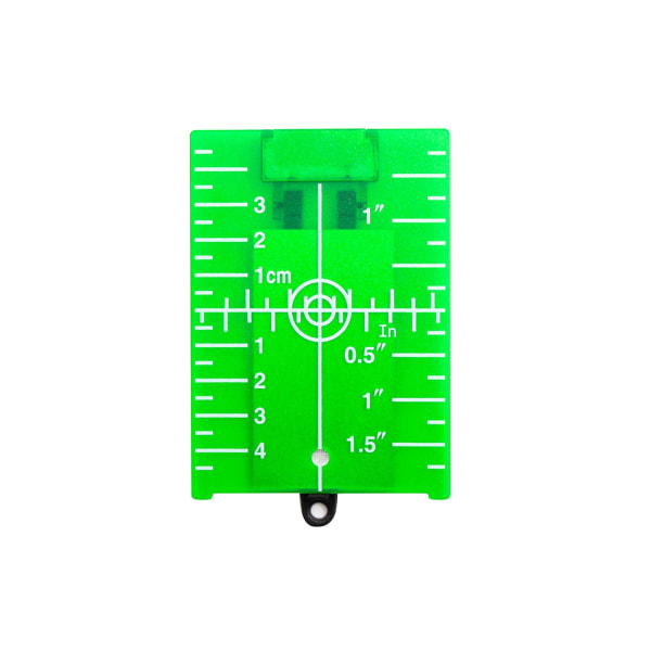 Bräda med ben för lasernivå Stabil Förbättra sikt Magnetisk målplatta Green