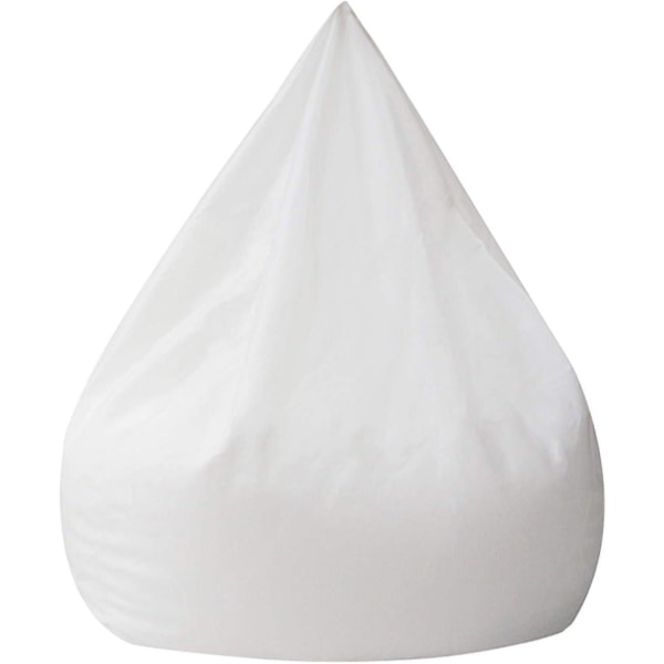 70x80cm Beanbag Foder Invändigt foder med dragkedja Lätt att rengöra för vardagsrum Sovrum Lekrum Ingen klädsel vit