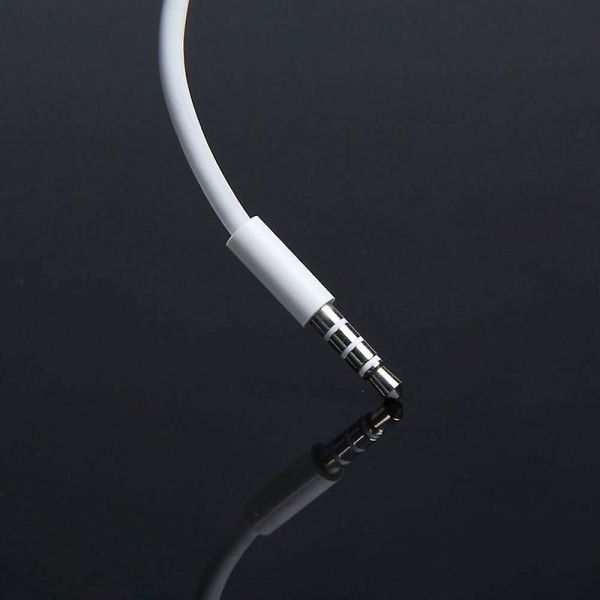 USB laddare datasladd 3,5 mm Sync-ljudkabel för Ipod Shuffle 3:e 4:e generationen vit