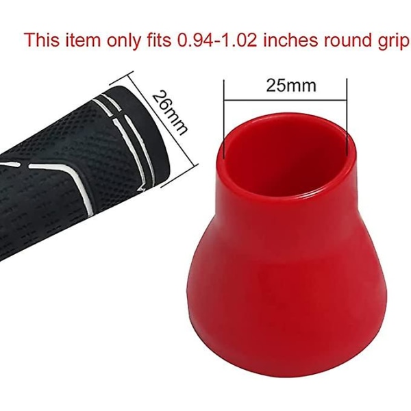 Golfboll pick-up sugkopp Golfboll Grabber sugkopp för putters och golfare 3st golfboll retriever Red