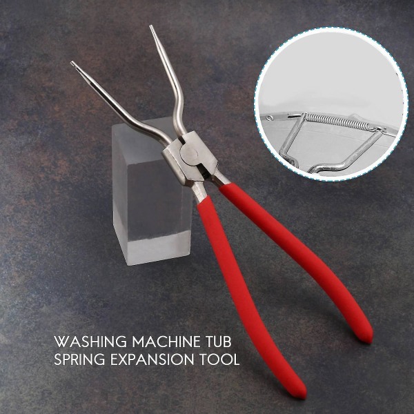 Tvättmaskin Tub Spring Expansion Tool kompatibel med LG och Samsung röd