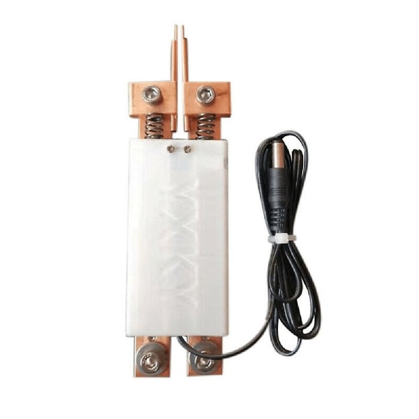 DIY Punktsvetsmaskin Svetsning 18650 Batteri Handhållen Punktsvetspenna Automatisk avtryckare Inbyggd vit