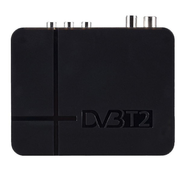 Bärbar Dvb-t2 Stb Mpeg4 K2 High Clarity Digital TV Box Set-top Receiver Tuner Receptor svart