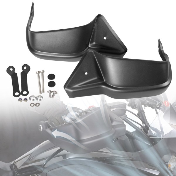 Motorcykelmodifierad vindruta cover för Honda NC700X NC750X 2012-2021 svart