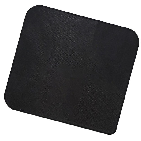 Grillskyddande filt Professionell brandsäker matta Picknick brandsäker matta svart