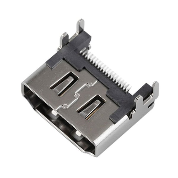 HDMI-kompatibel Port Socket Interface Connector Ersättning för Sony Playstation 4 Ps4 silver