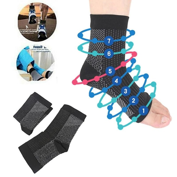 Dr Sock Soothers Sock Anti Fatigue Compression Foot Sleeve Brace Support Socks L XL