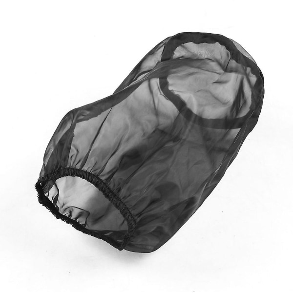Motorcykel vattentätt luftfilter regnstrumpa Dammtät cover för luftfilterrengöringssatser (1 st svart) svart