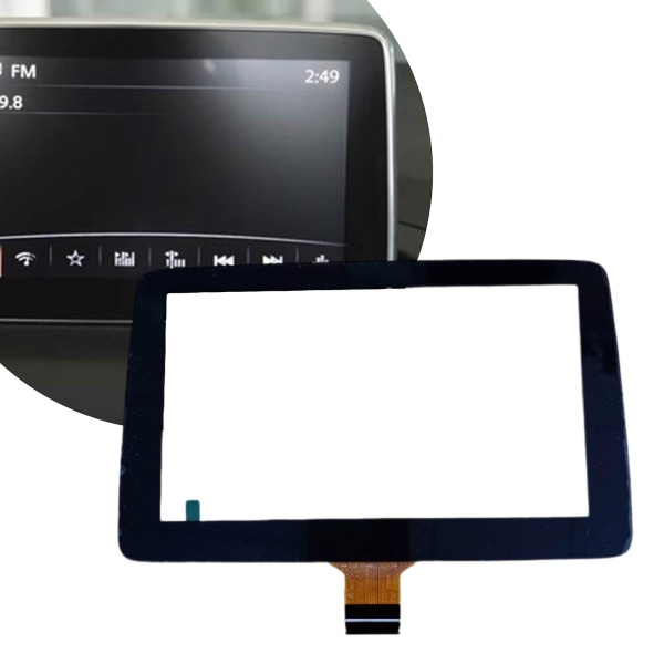 Informationsskärm Pekskärmsglas Bhp1611j0d för Mazda 3 2014 2015 2016 7" Dz svart