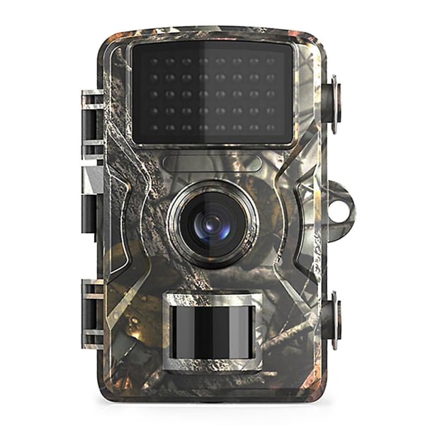 Trails Camera 1080p Game Huntings Kameror med Night-vision Motion Aktiverade infraröda hjortkameror för djurspaning Gårdsövervakning svart