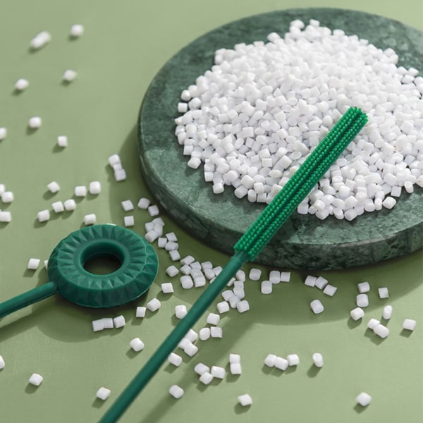 Rengöringsborste för sugrör i silikon Återanvändbar Miljövänlig rengöringsborste för sugrör grön