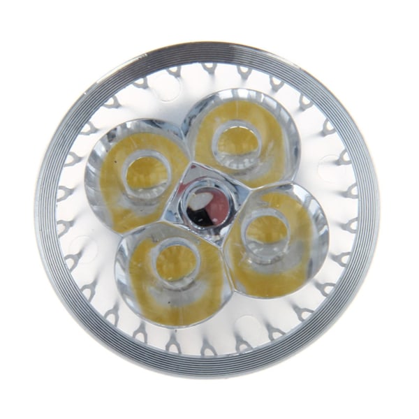 Gu10 Varmvit 4 LED Spotlight Lampa Lampa 4w Energisparande QQQ vit