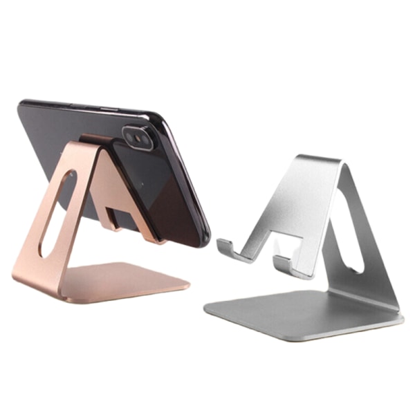 Universal Tablettställ Hållare Mobiltelefon Skrivbordsfästen För iPhone Samsung iPad Black