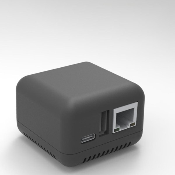 Mini Np330 Network USB 2.0 Print Server (nätverksversion) svart