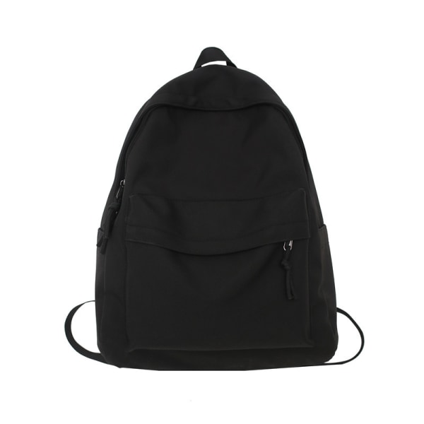 Causal Travel School Bags Laptop Ryggsäck för tonårsflickor Lättvikts ryggsäck k Skolryggsäck Dam svart