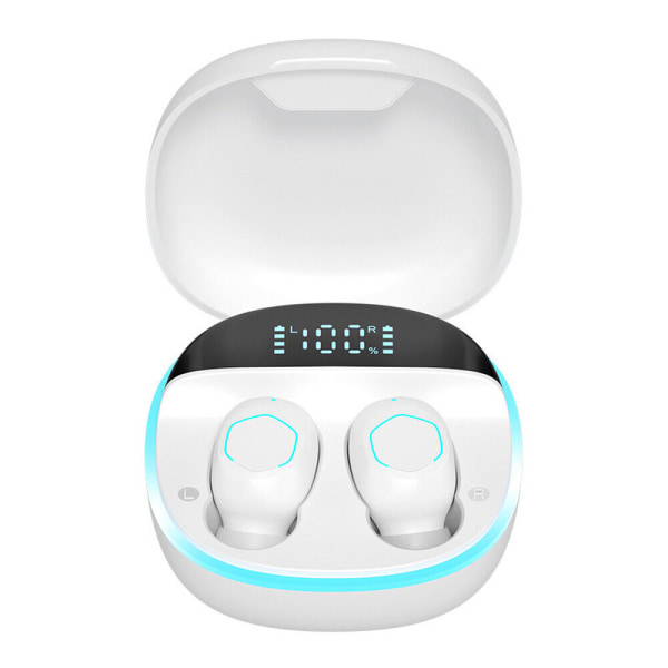 Bluetooth Hörlurar Trådlösa Hörlurar Mini In Ear Pods För iPhone Samsung White