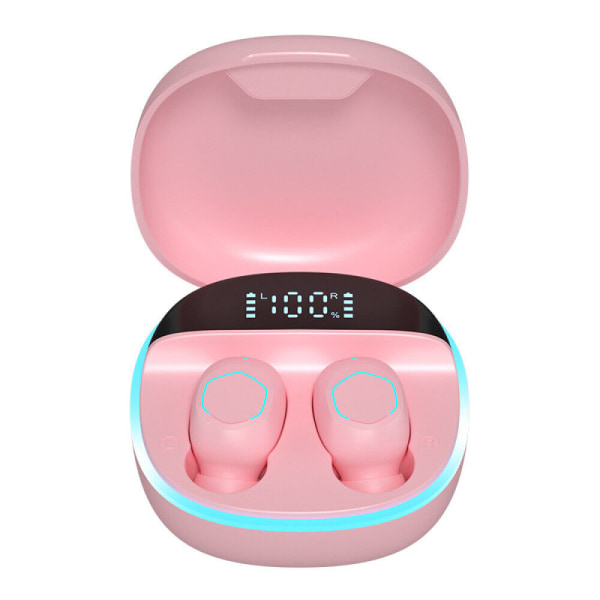 Bluetooth Hörlurar Trådlösa Hörlurar Mini In Ear Pods För iPhone Samsung Pink