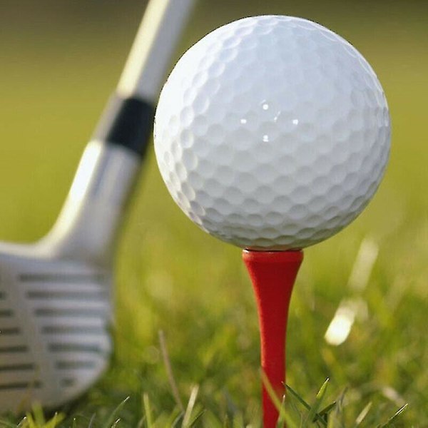 10-50 st Kudde Top Golf Tees Golf Tool Plast Gummi 83mm Färg Slumpmässigt 50PCS