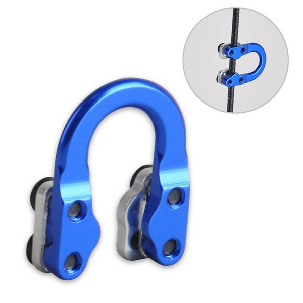 Bågskytte Metal Release Bågsträng Arrow Nock D Loop Compound Bågeskytte Jakt Blue