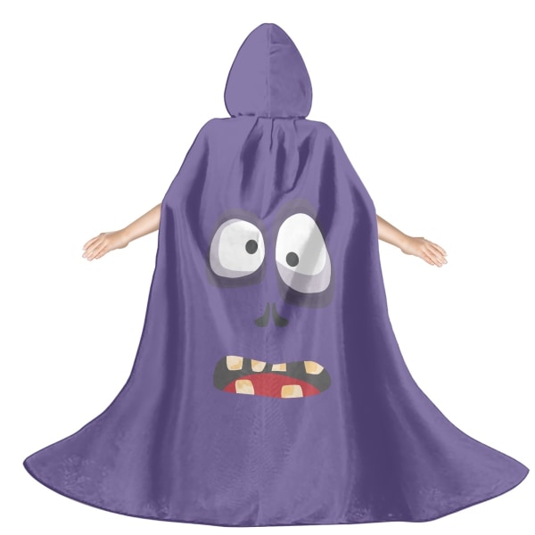 Mub- Popular Oversize Cowl Outfit Print ultiple Pattern Children's Halloween Cloak At Costume Party Be a Lovely Child ZXQFE3048F57-1 M