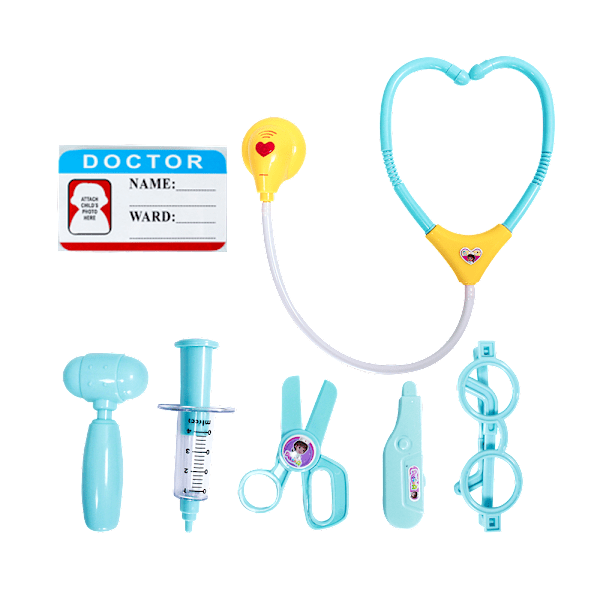Mub- Child Role Play Doctor Costumes Halloween Pretend Play Doctor Coat Dress Up Costume for Boys and Girls K-0063 Free 3-8 years