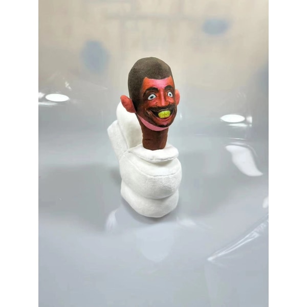 Mub- Skibidi toalett plysch Toalett man parodier plyschleksak dockor 30cm toilet man doll