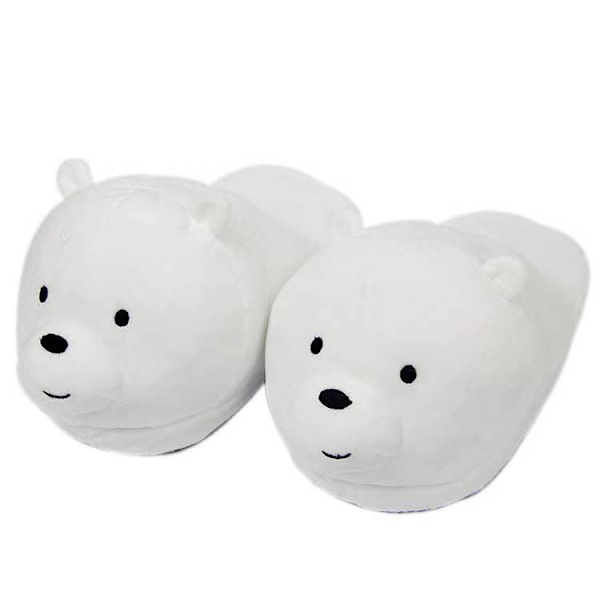 Mub- warm plush soft cartoon animal indoor home slippers pattern-3 customized size