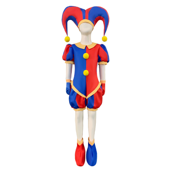 Mub- Magic Number Circus Cosplay Bodysuit Jumpsuit Pomni Cosplay Pomni02 180