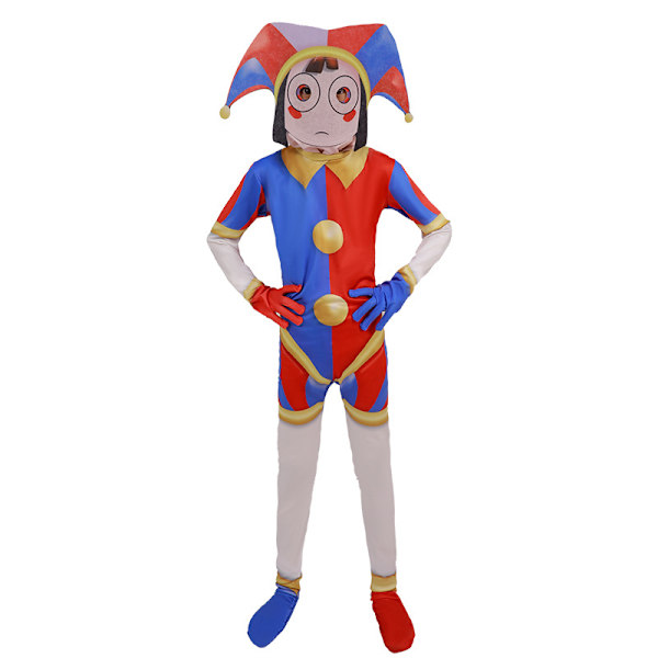 Mub- Magic Number Circus Cosplay Bodysuit Jumpsuit Pomni Cosplay Pomni 200