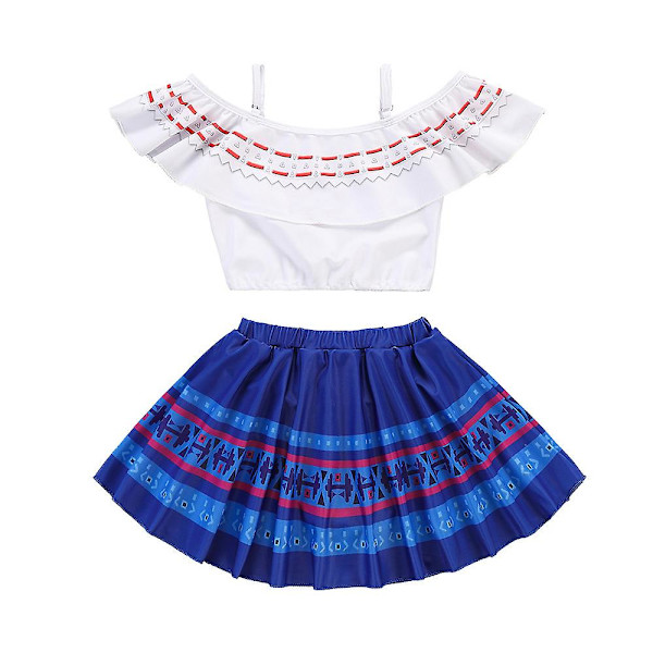 Girls ncanto Baddräkt Barn Badkläder Dräkt Girl Bikini Set E 120