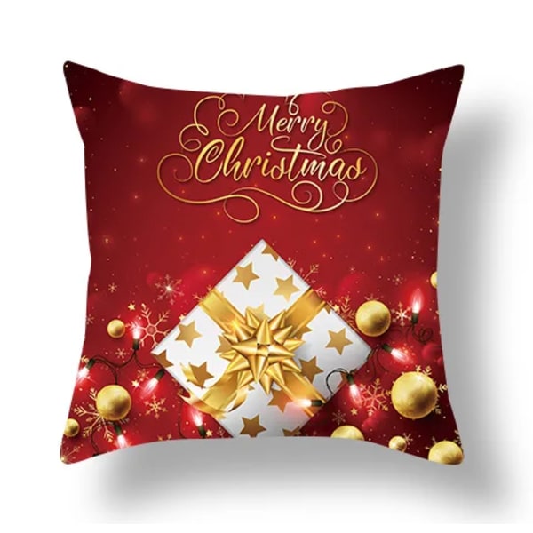 Mub- Christmas Pillow Cases 40*40 45*45 Christmas Throw Pillow Decorations Throw Pillow Covers 5