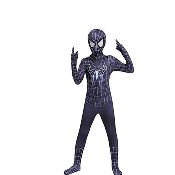 Mub- Multiple 6Y 11Y PS Spill Black Gold Barn Superhero Kostymer Spiderman Langt Fra Hjem Halloween Klær Spider Man Kostyme cz834 130