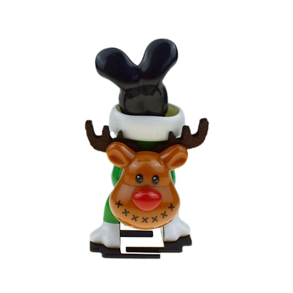Xbi - Ihastuttava kävelevä bobblehead-lelu joululahjaksi Upp och ner på julälgen