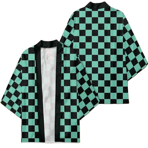 Mub- 20 Styles Demon Slayer: Kimetsu no Yaiba Cosplay 3D Printing Haori Anime Kimono Cloak Anime Cartoon Clothing 1 L