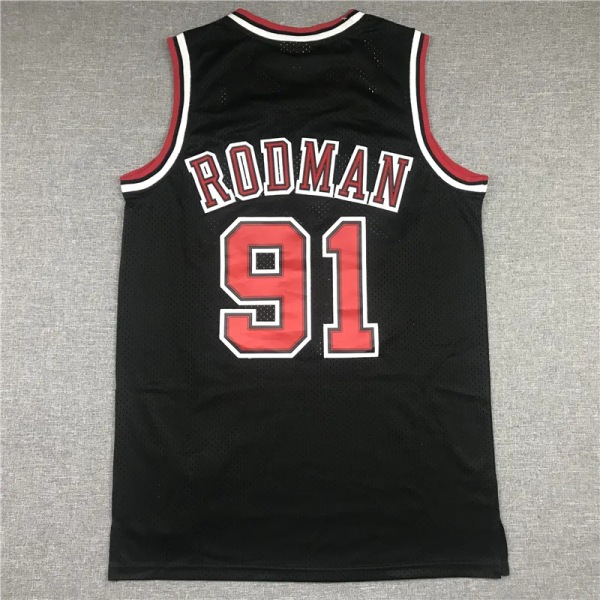 Ny 2023 baskettrøje #91 Pippen Rodman T-shirt style 1 L