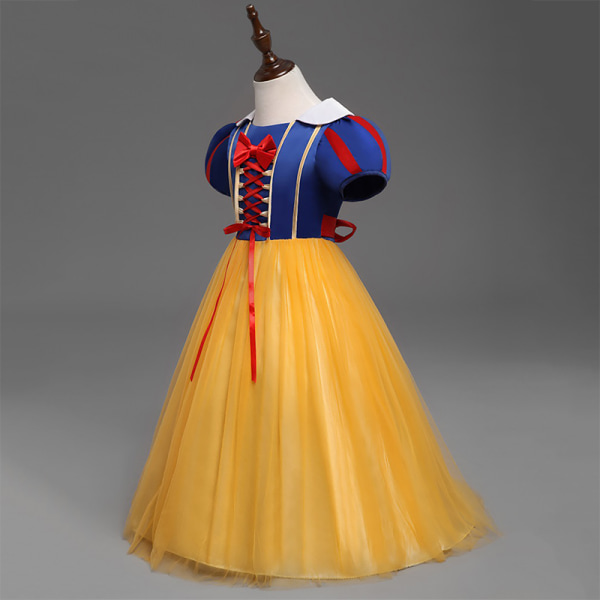 Tyttöprinsessa Cosplay-asu Tuhkimo Keiju Maxi-mekko   cm .4 snow white 100