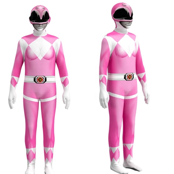 Mub- Multiple Color TV & Movie Superhero Sets Halloween Party Props Performance Wear Power Ranger Costume Red 110