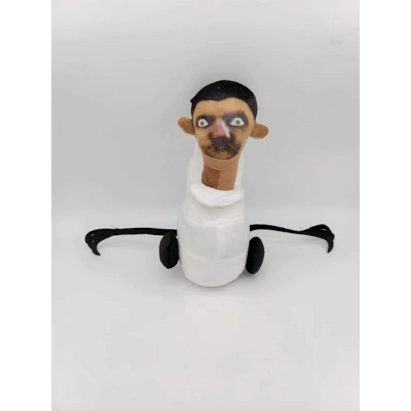 Mub- Skibidi WC-pehmolelu WC-mies parodia pehmolelu nuket 30 cm mechanical toilet man