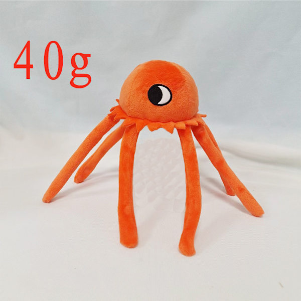 Mub- Plysjlegetøj Garten af banban plysjklasse dukke Orange octopus spotted