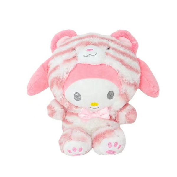 Mub- 0cm Cartoon Tiger Mascot Plush toys Japanese Cute Little Tiger Pattern  Sanrio Animal Girl Heart Sanrio Wholesale 2 20cm