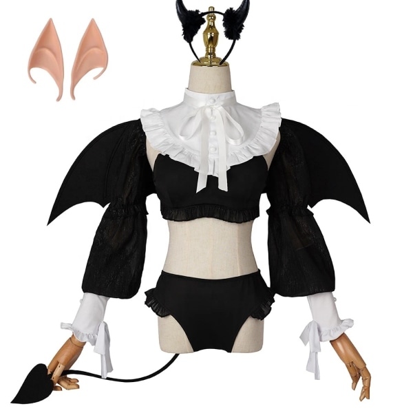 Mub- Anime Rizu Kyun Cosplay Costume My Dress Up Darling Cosplay Kitagawa Marin Bikini Cosplay Costume Kuroe hizuku 1 S