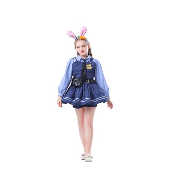 Mub- Sexy Halloween Mature Women Costume Bunny Family Character Costume Anime Cop Officer Costume Girl L