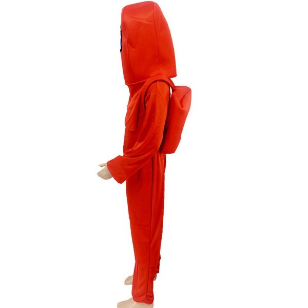 Among Us Cosplay Kostume Fancy Dress Up Spil Outfit Til 6-12 Års Børn -a Red 6-8Years