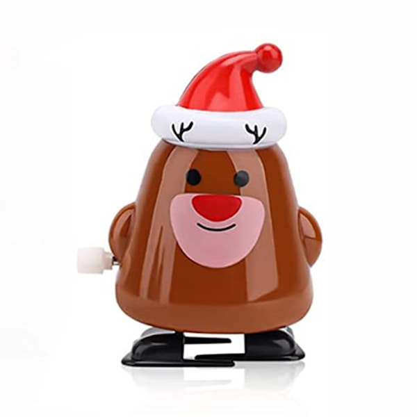 Xbi- Söt slingrande urverk bobblehead walking leksak julklappar Fett björn