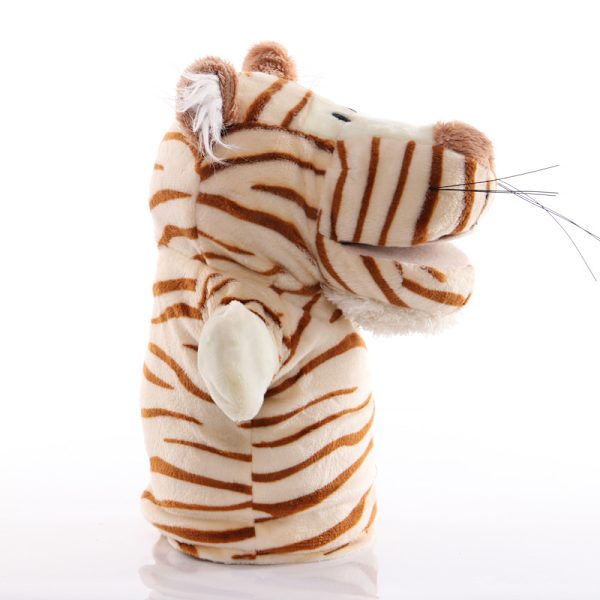 Mub- Greenmart Tukkumyynti Varhaiskasvatus Uusi Suuri Koko Voi Avaa Suun Eläin Susi Hai Tiikeri Sika Pehmolelut stripe 25cm