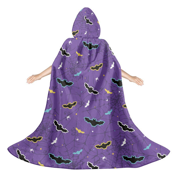 Mub- FactorySupply Accept ass Customization Children's Halloween Cloak Resist Wind Chill Hood Cape On The Cold Night Warmly You ZXQFJ0186F57-1 M