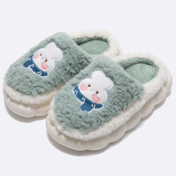 Mub- Home Slippers For Women And Men Unisex Comfortable Wholesale House Cotton Soft Sole Women Slippers Purple 36