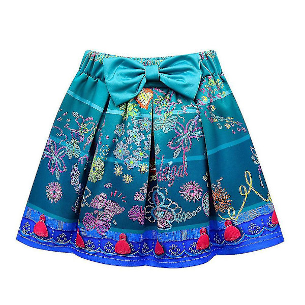 Encanto Princess Mirabel Pigefest Fancy Dress Cosplay Kostume Karneval Børne Outfits Tmall -a 8-9 Years