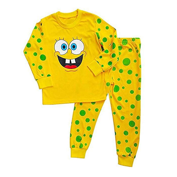 Mub- Loungewear för pojkar Pyjamas för barn Yellow Yellow 4Y100CM