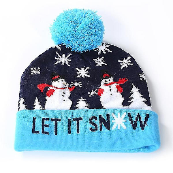 Led julehat, Light Up julehat Strikhue .c Let It Snow